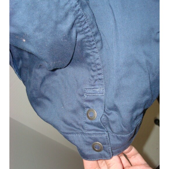 New NWT Prana Barnswallow Womens M Jacket Pockets Blue Cool Organic Cotton - Picture 5 of 11